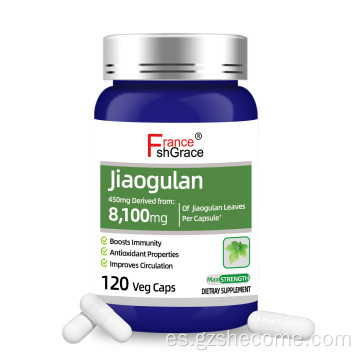 Shecome Jiaogulan Cápsulas Apoyo Inmunológico Antioxidante